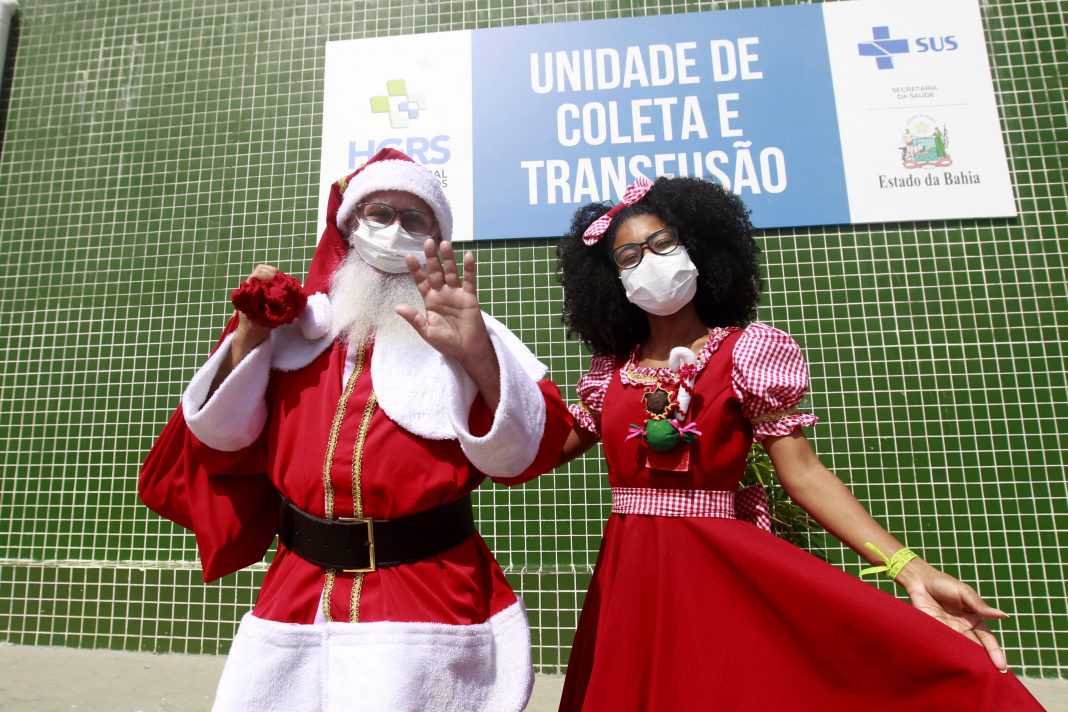 Hemoba lança campanha de Natal para reforçar baixo estoque do banco de